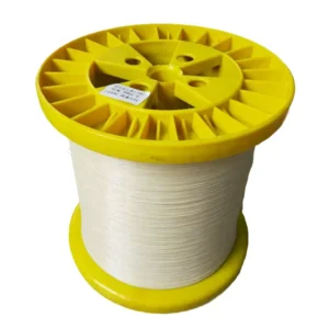 0.20mm 0.22mm 0.25mm Eco Friendly Dyed Heat Resistance PPS Monofilament Yarn for Spiral Mesh Embroidery & Hand Knitting