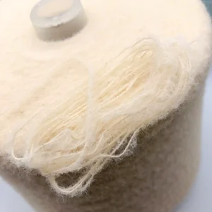 0.9 Curly 100% Nylon Yarn Raw and Dyed Soft Warm Cashmere Touch for Knitting and Weaving Fancy Yarn