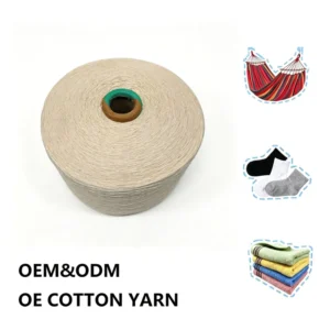 1/20 1/24 Knitting Yarn Carded Recycled Cotton/Polyester Blended Melange Dyed for Bangladesh Glove T-shirt Weaving & Knitting