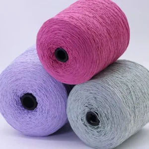 1 3.3NM 100% USA Cotton Yarn for Knitting Crochet Weaving Thick Soft Unique Texture Cone Yarn Bulk Supply