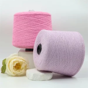 1 6.5NM 40% Acrylic 40% Polyester 20% Nylon Slub Blend Yarn Soft Textured Durable Yarn for Knitting Crochet Sweaters Hats Scarves