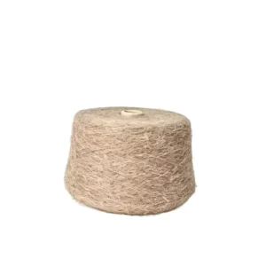 1 9NM Sequin Llama Wool Blended Yarn 8%Wool 32%Regenerated Polyester 45%Polyester 11%Nylon 4%Spandex