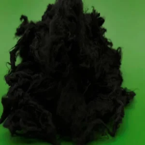 1.2D 38mm Virgin Siliconized Polyester Staple Fiber Non Woven Fabric Spinning Yarn Weaving Textile Lining Disposable Hygiene