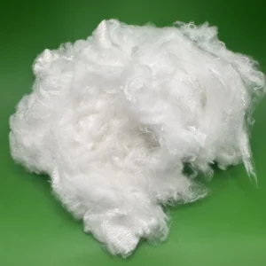 1.5D 38mm Virgin White Bosilun Fiber for Clothing Fabric Thermal Underwear Sweater Knitting Yarn Spinning Filling Material 100%