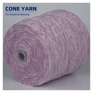 1.8Nm Chenille Yarn Gold Supplier 1000KG MOQ Ultra Plush Texture for Luxury Blankets Throws
