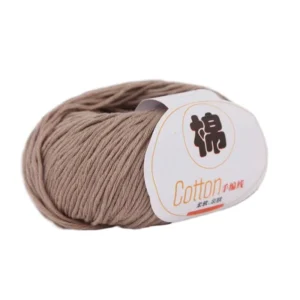 10 Strand Pure Cotton Blended Yarn Dyed Pattern for Hand Crafting for Crochet and Knitting Wool Ball Material Kit