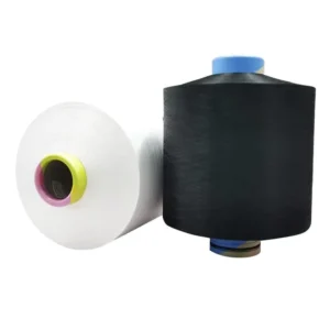 100/36/1 Colored Dope Dyed Black Virgin Polyester Filament Yarn for Knitting and Weaving