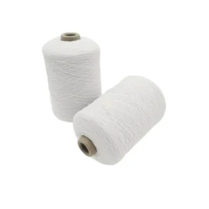 100# 75/75 White Polyester Elastic Yarn Rubber Yarn Rubber Thread for Sock Machine