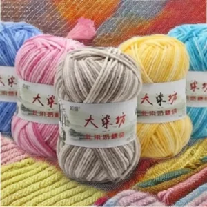 100% Acrylic 4 Ply Multi Colour OE Technics Anti Pilling Anti Insects Yarn Direct Selling Warm Comfortable Sewing Use