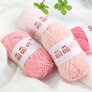 100% Acrylic Crochet Chenille Yarn 40g Ball for Knitting Embroidery Featuring Recycled Silk Polyester Baby Yarn