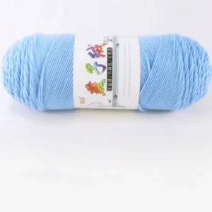 100% Acrylic Super Soft Hand Knitting Yarn For Crochet 5ply With 200g Big Ball Milk Cotton Yarn