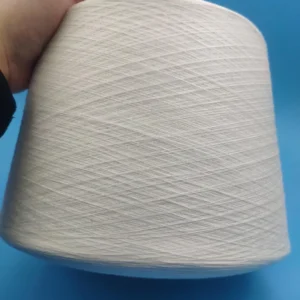 100% Bamboo Fiber Yarn 24s/1 Core Spun Raw Ring Spun Sock Underwear Good Moisture Absorption Soft Cooling Feel Anti-bacterial