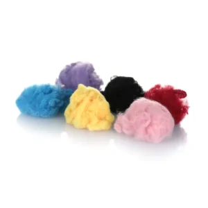 100% Colorful Polyester Fiber Used for Pillow Filling