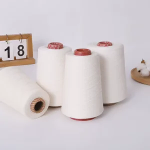100% Combed Cotton Yarn Polyester Yarn For Knitting Polyester Spun Yarn Tshirt Yarn Open End 20 1