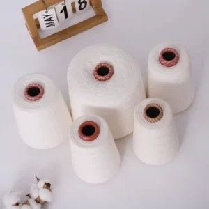 100% Combed Cotton Yarn Tshirt Yarn Hand Knitting Cotton Open End 20/1 Anti-Pilling Raw Pattern for Knitting Weaving