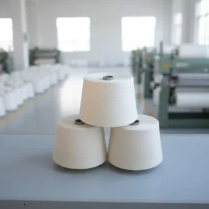 100% Cotton Combed Carded Yarn Raw White 21S/32S/40S Ring Spun Eco-Friendly Anti-Bacteria Moisture-Absorbent Super Soft Sewing