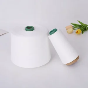 100% Cotton Core Spun Yarn Hand Knitting Eco-Friendly Anti-Pilling Tshirt Yarn Open End 20/1 China