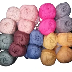100% Cotton Fancy Yarn Dyed Super Soft Chunky Yarn for Hand Knitting