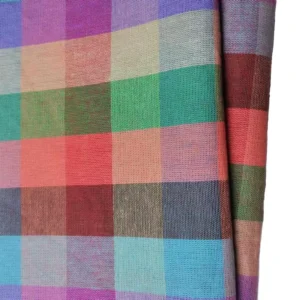 100% Cotton Poplin Printed Fabric Eco Friendly Yarn Dyed Colored Check Plaid for Boys’ Shirts Dresses & Home Textiles