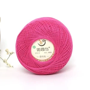 100% Cotton Yarn Crochet Organic Pure Cotton Yarn Dyed Baby Milk Cotton Yarn Crochet for Hand Knitting