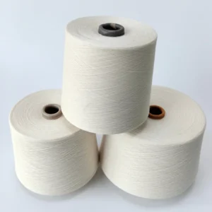 100% Cotton Yarn Raw White Ne21 Carded Ring Spun Eco-Friendly Anti-Pilling for Hand Knitting Embroidery Sewing Weaving