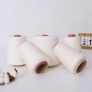 100% Cotton Yarn Ring Spun Weaving Knitting Yarn Ne 24/1 30S 32S 40S 60S 100% Combed Cotton Yarn