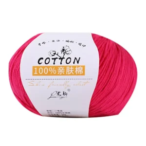 100% Cotton Yarn Super Soft Silk Crochet Cotton Thread 50g Hand Knitting Sweater Laine Pour Crochet