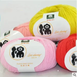100% Handknitting Organic Cotton Yarn