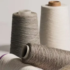 100% Hemp Yarns Flame Retardant Raw for Hand Knitting Embroidery Weaving Jersey Demin Abrasion Resistant Eco Friendly