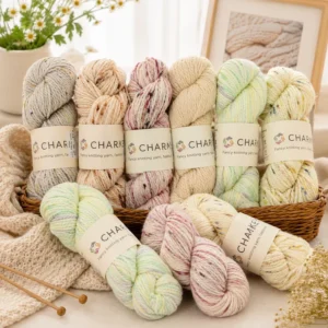 100% Merino Wool Dyed Soft Eco Friendly Anti Pilling Yarn 50g For Hand Knitting Sewing