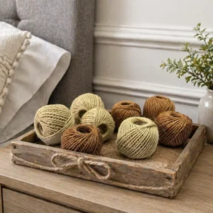 100% Natural Cotton Hemp Sisal Twisted Ball Cord Twisted String for Europe America DIY Decor Gift Packing