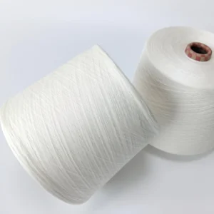 100% Natural Pure Organic Cotton 50S Combed Compact Spun Yarn Raw White Hand Knitting Woven Moisture Absorbent Eco Friendly Yarn