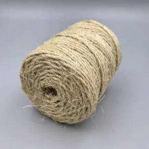 100% Natural Sustainable Sisal Fiber 3Ply Twisted Yarn String Rope for Outdoor Horticultural Growing Applications