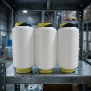 100% Nylon 6 Filament Core Spun ACY Raw Textured Yarn Anti-Bacteria Moisture-Absorbent Knitting Weaving