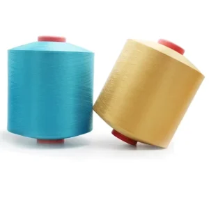 100% Nylon Textured Yarn DTY High Tenacity Dyed Covered Nylon 6 Yarn