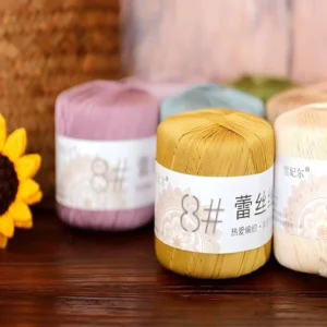 100% Organic Cotton Hand Knitting Yarn Dyed Imported Yarns for Weaving Recycled Feature