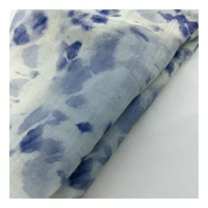 100% Organic Woven Plain Ramie Fabric Comfortable Breathable Digital Print for Lady’s Dress and Garments for Girls