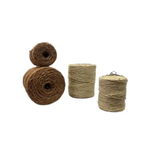 100 Percent Natural Sisal Yarn Single Layer Spun Thread for Knitting Embroidery Weaving Use