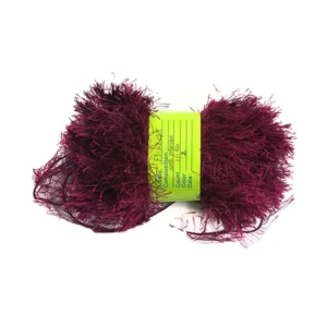 100% Polyester 1 1Nm Feather Fancy Yarn for Knitting Sweater