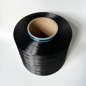 100% Polyester 1000D FDY Yarn For Seat Belt Black High Tenacity Anti Bacteria Recyclable Sewing & Embroidery Use 8.8 9.5g d