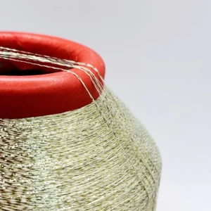 100% Polyester 125D Weaving Metallic Flat Yarn All Color Shade