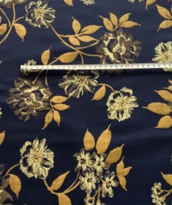 100% Polyester 190gsm Soft Beauty Floral Design Dobby Woven Fabric Apparel for Fashion Conscious Individuals