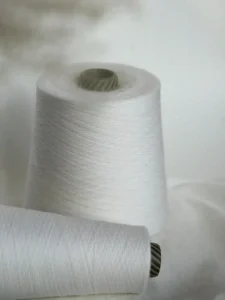 100% Polyester 32S Ring Spun Yarn High Strength Eco Friendly for Socks Machine Knitting