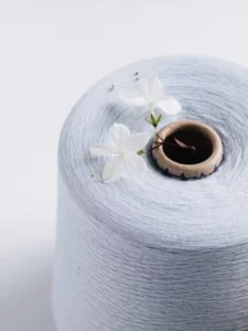 100% Polyester 32S Ring Spun Yarn High Strength Eco Friendly for Socks Machine Knitting