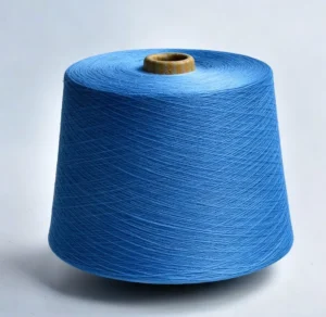100% Polyester 32S Ring Spun Yarn High Strength Eco Friendly for Socks Machine Knitting