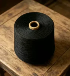 100% Polyester 32S Yarn Dyed Recycled Blended Yarn for Knitting and Weaving