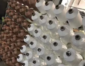 100% Polyester 75 36 2 for Knitting Imitation Nylon Yarn