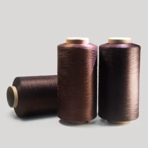 100% Polyester Brown Series DTY or ITY 150D 600D Monofilament Yarn for Knitting and Weaving