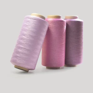 100% Polyester Color Polyester Textured Yarn Color Masterbatch Spun Yarn