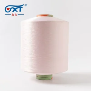 100% Polyester Core Spun DTY 50D/36F Recycled NIM/SIM/HIM Raw Eco Friendly Yarn for Knitting